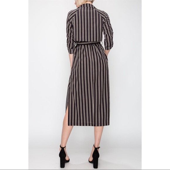 Woven Stripe Outerwear - Picture 2 of 2